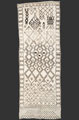 TM 1313, monumental Ait Seghrouchene or Beni Ouarain pile rug, north-eastern Middle Atlas, Morocco, 1920s/30s, 530 x 195 cm (17' 4'' x 6' 6''), provenance: Wohnbedarf Switzerland (the first company that regularly traded Berber rugs since 1932), high resolution image + price on request